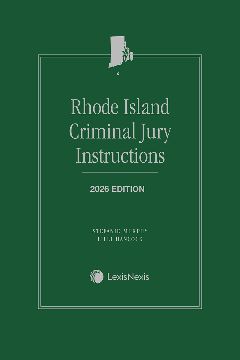 Rhode Island Criminal Jury Instructions book cover
