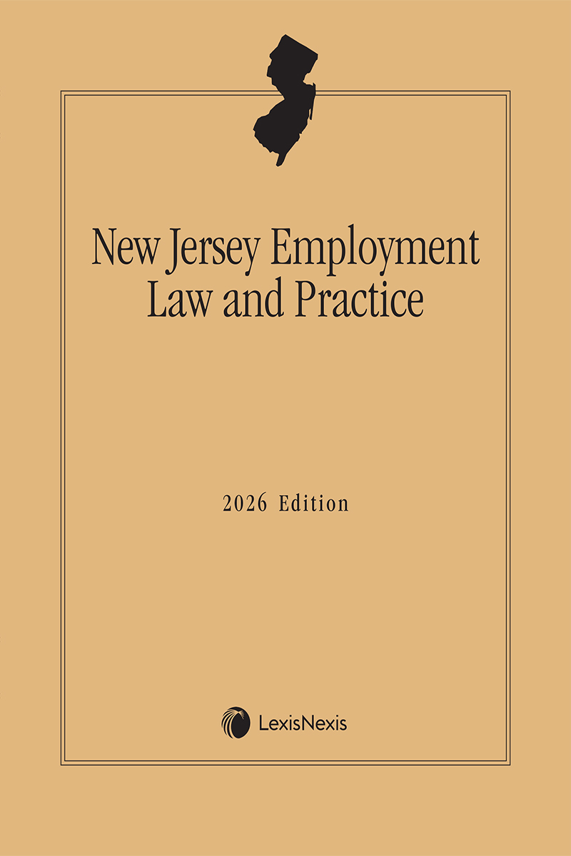 New Jersey Employment Law and Practice book cover
