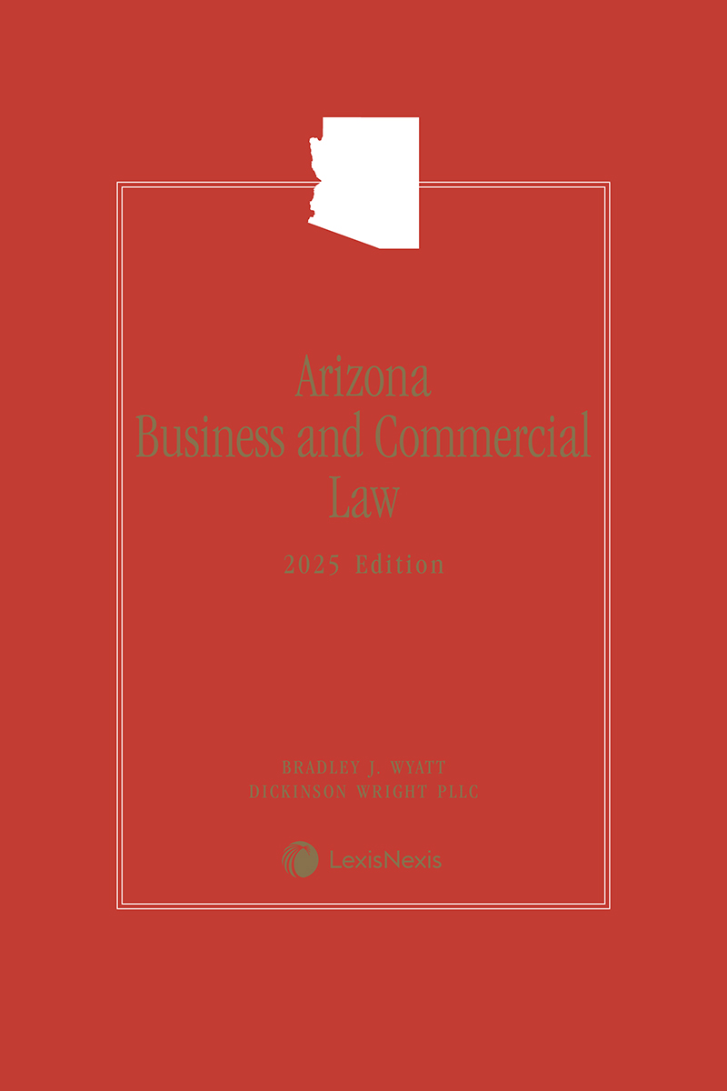 Arizona Business and Commercial Law book cover