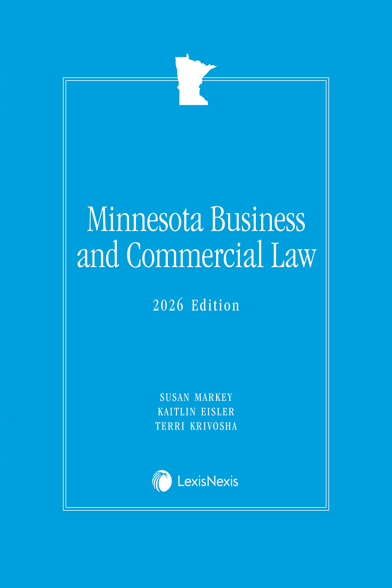 Minnesota Business and Commercial Law book cover