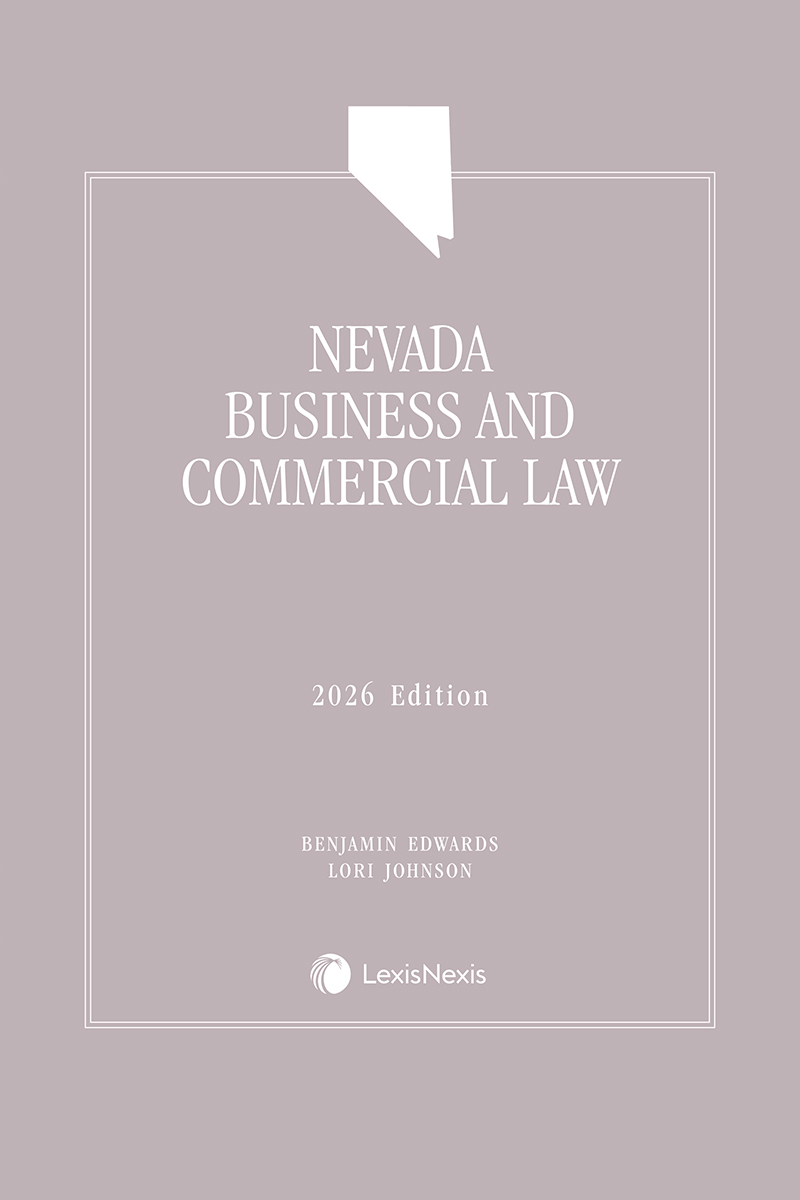 Nevada Business and Commercial Law  book cover