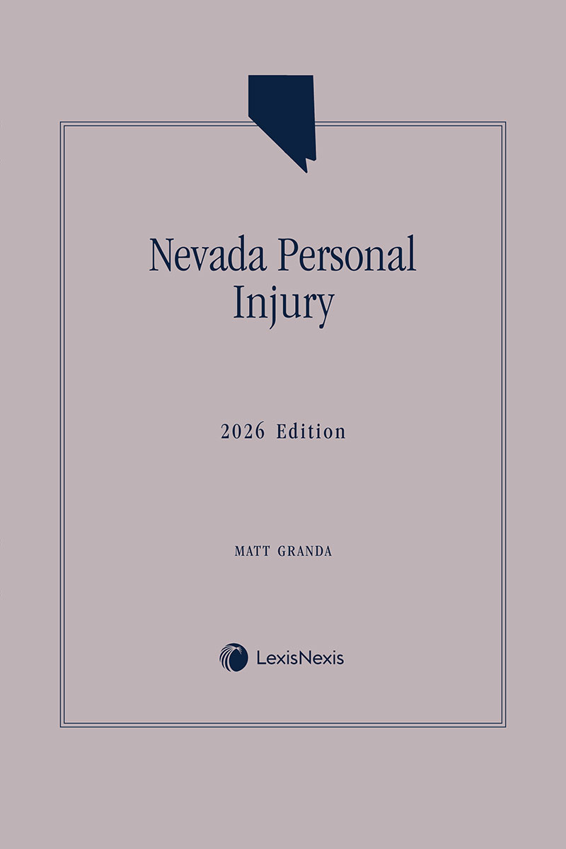 Nevada Personal Injury book cover