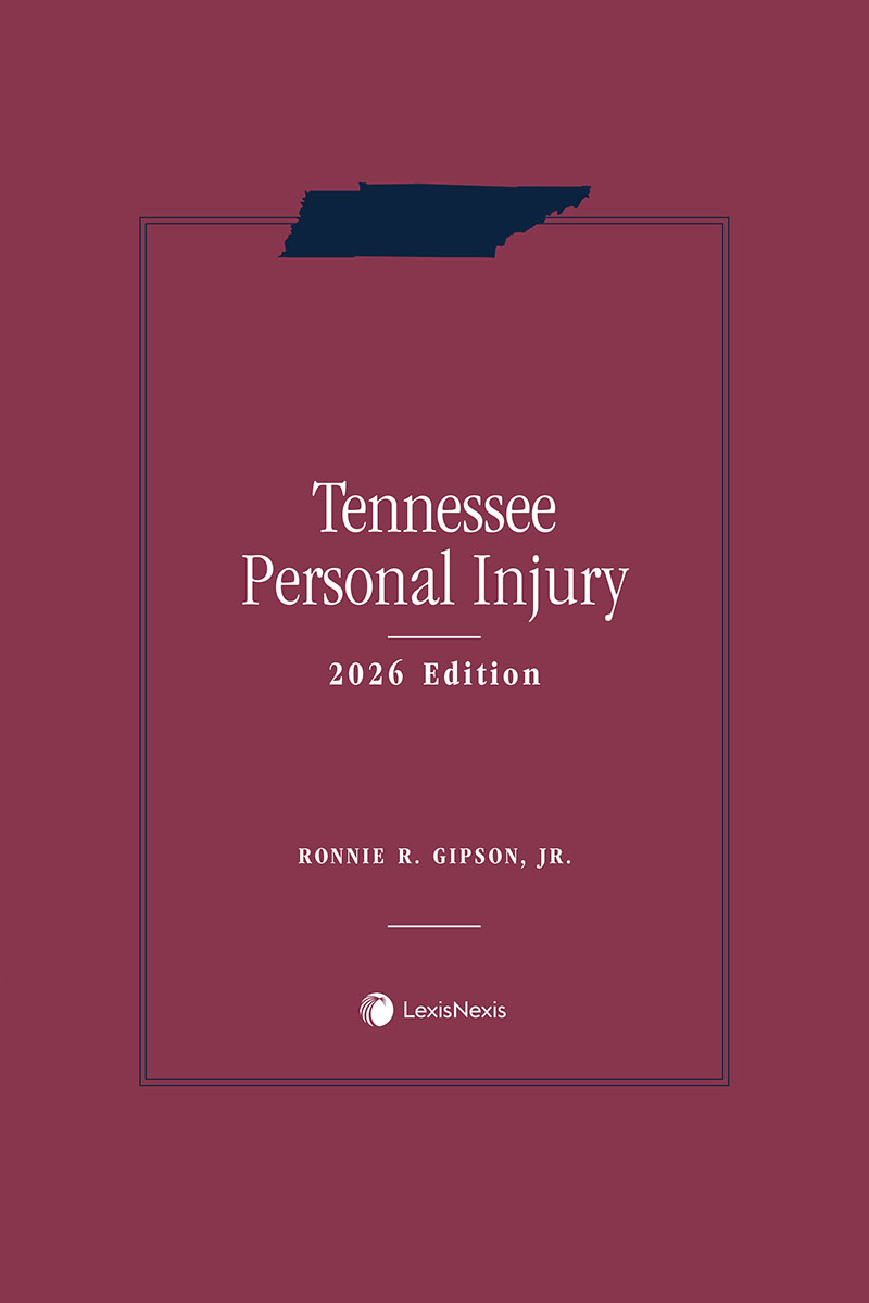 Tennessee Personal Injury book cover
