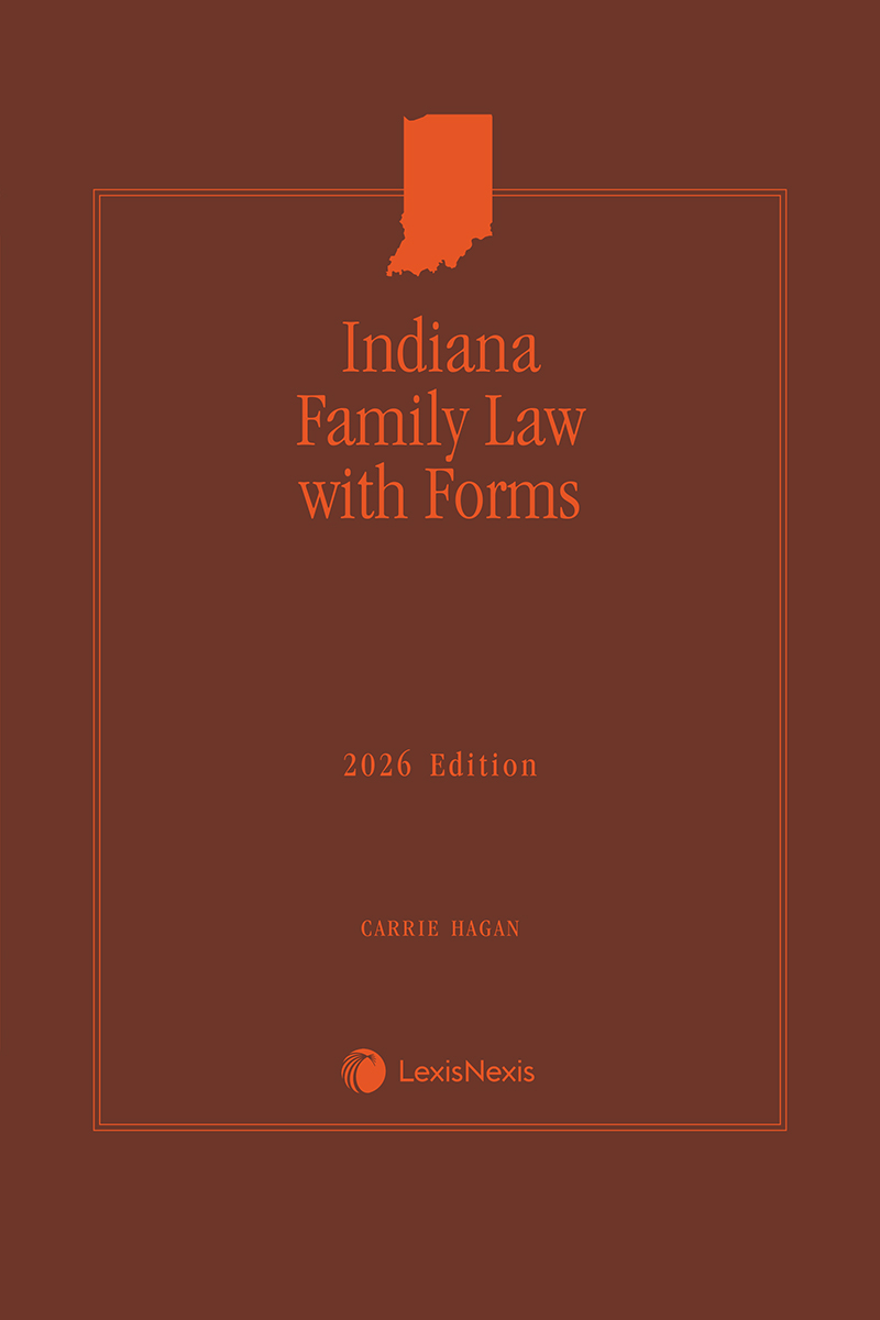 Indiana Family Law with Forms book cover