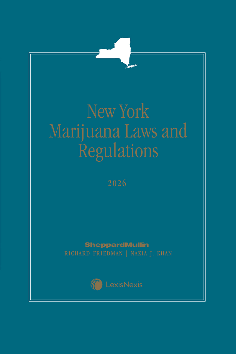 New York Marijuana Laws and Regulations book cover