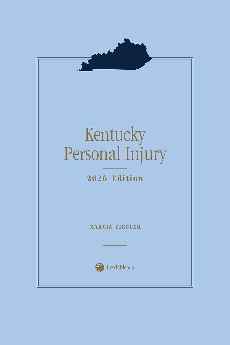 Kentucky Personal Injury book cover