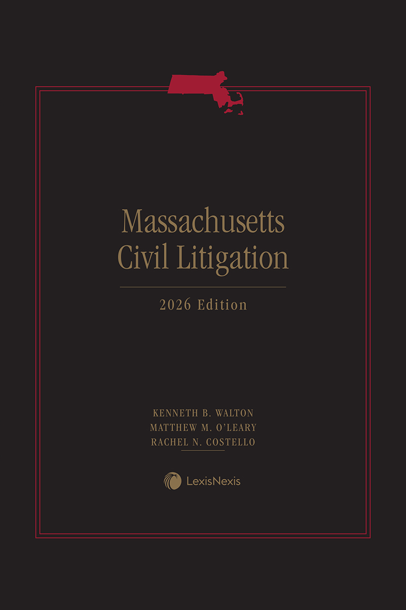 Massachusetts Civil Litigation book cover
