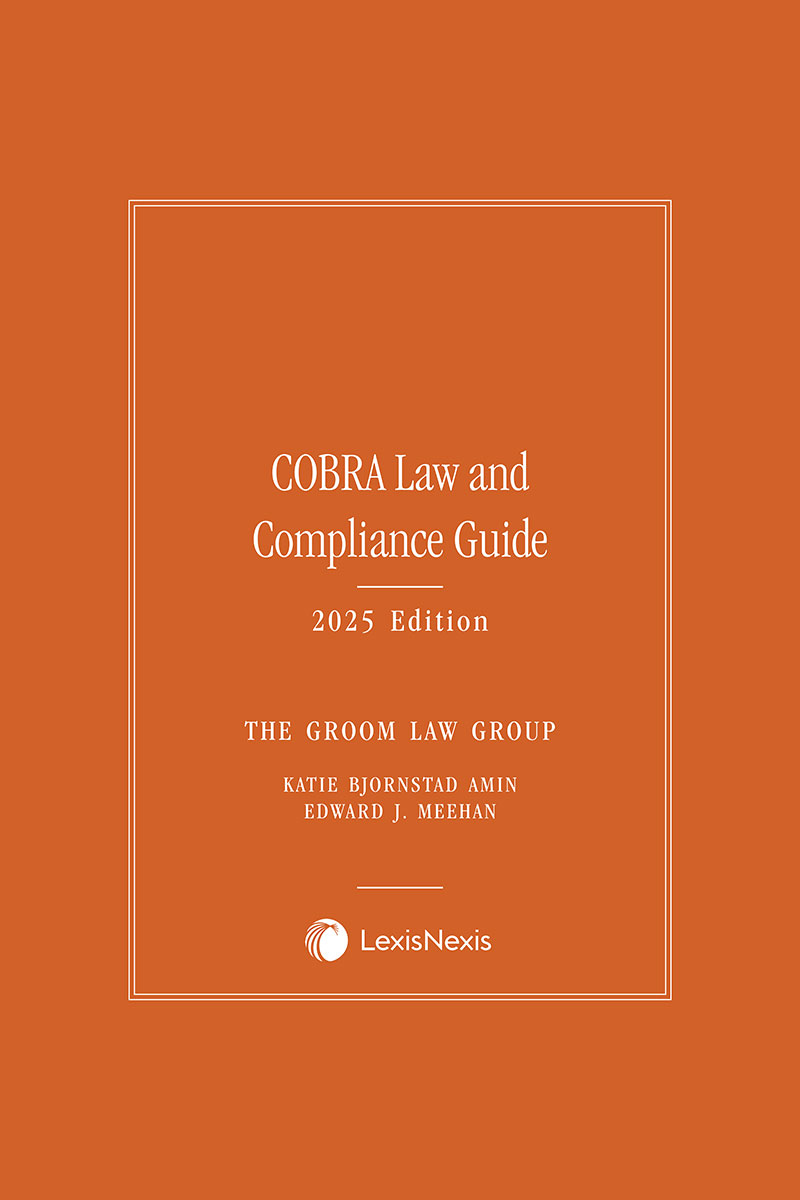 COBRA Law and Compliance Guide book cover