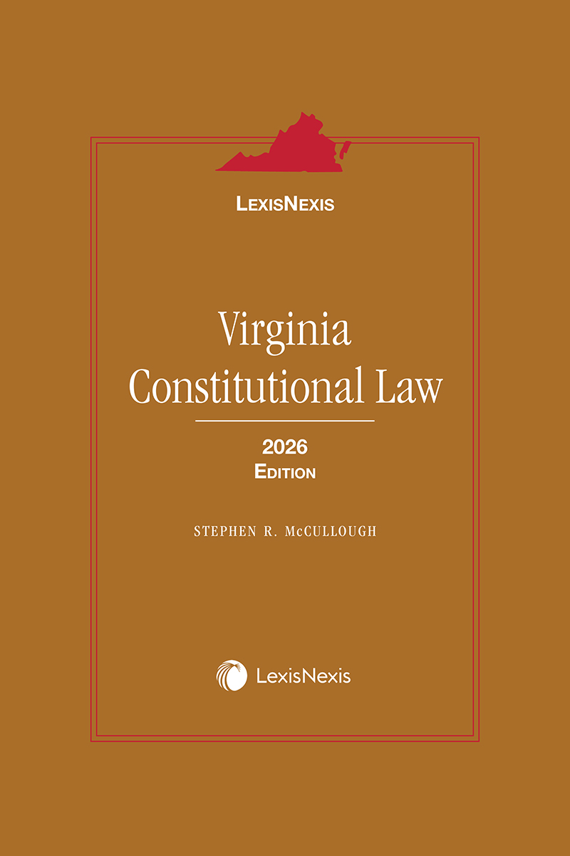 Virginia Constitutional Law book cover