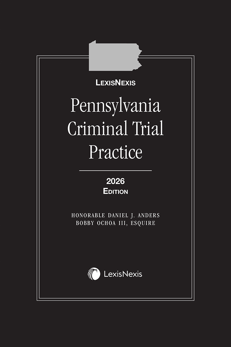 Pennsylvania Criminal Trial Practice book cover