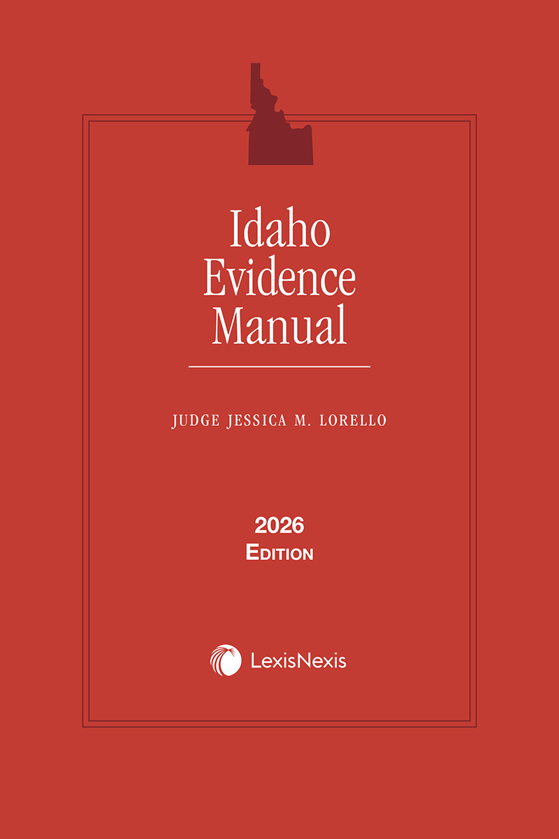Idaho Evidence Manual book cover