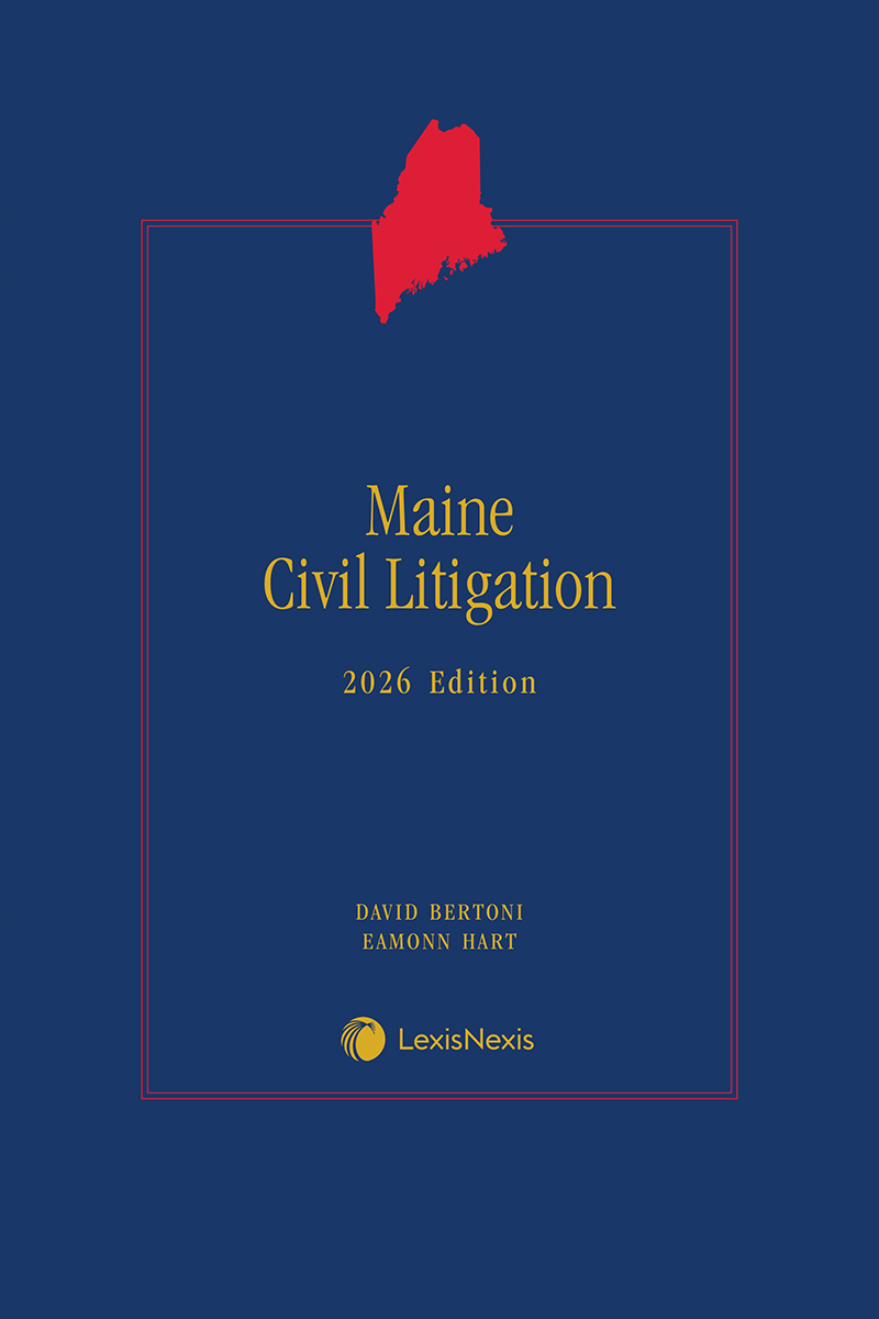 Maine Civil Litigation book cover