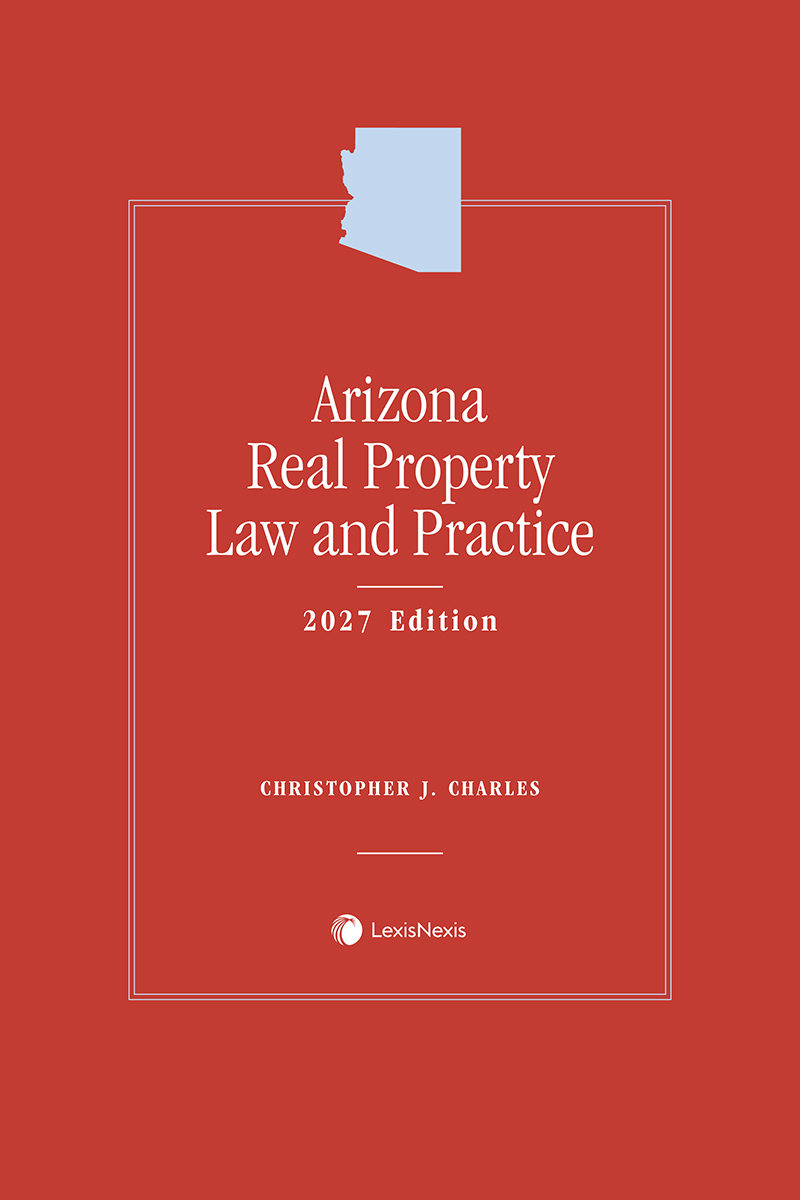 Arizona Real Property Law and Practice book cover