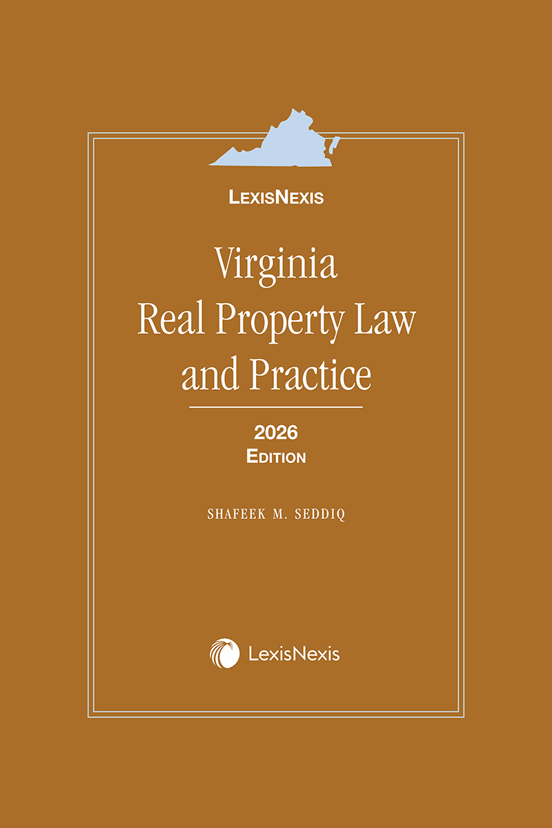 Virginia Real Property Law and Practice Cover