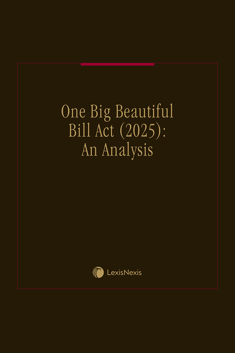 One Big Beautiful Bill Act (2025): An Analysis book cover