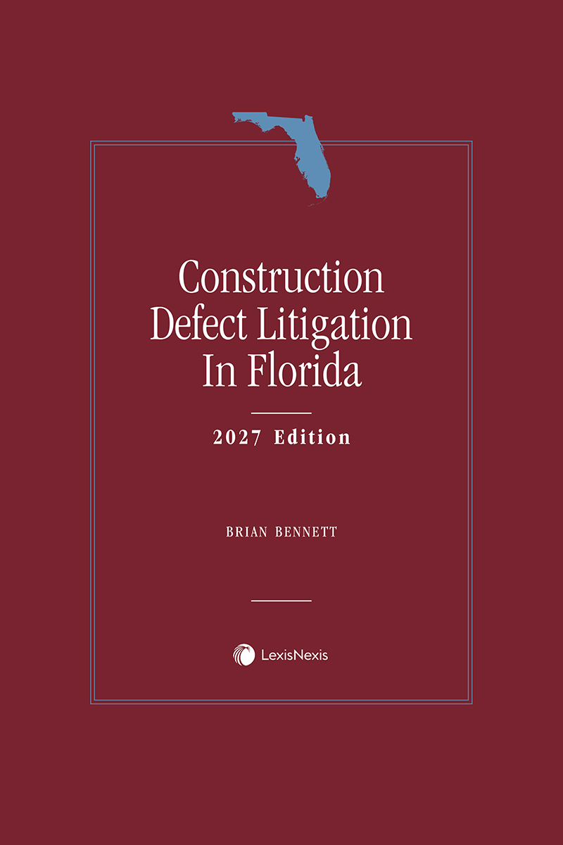 Florida Construction Defect Litigation book cover