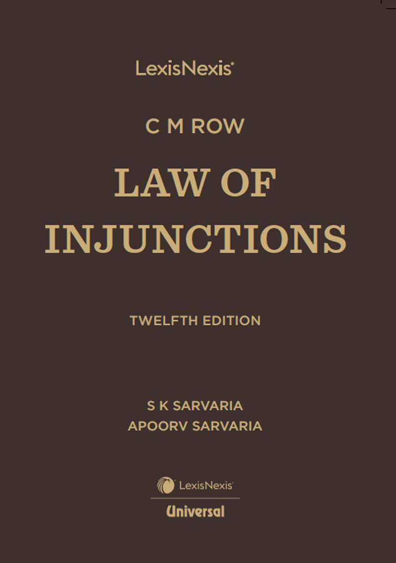 C M Row Law of Injunctions 12th /ed