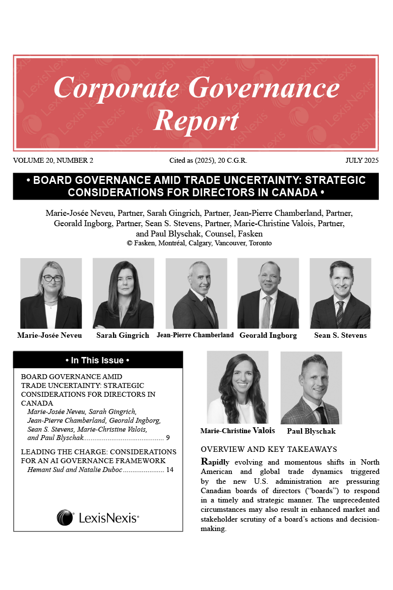 Corporate Governance Report - PDF
