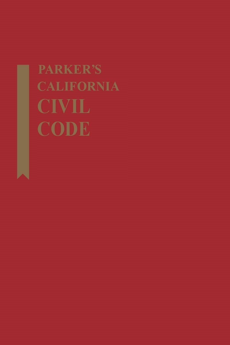 Parker's California Civil Code