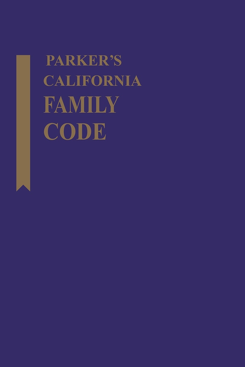 Parker's California Family Code