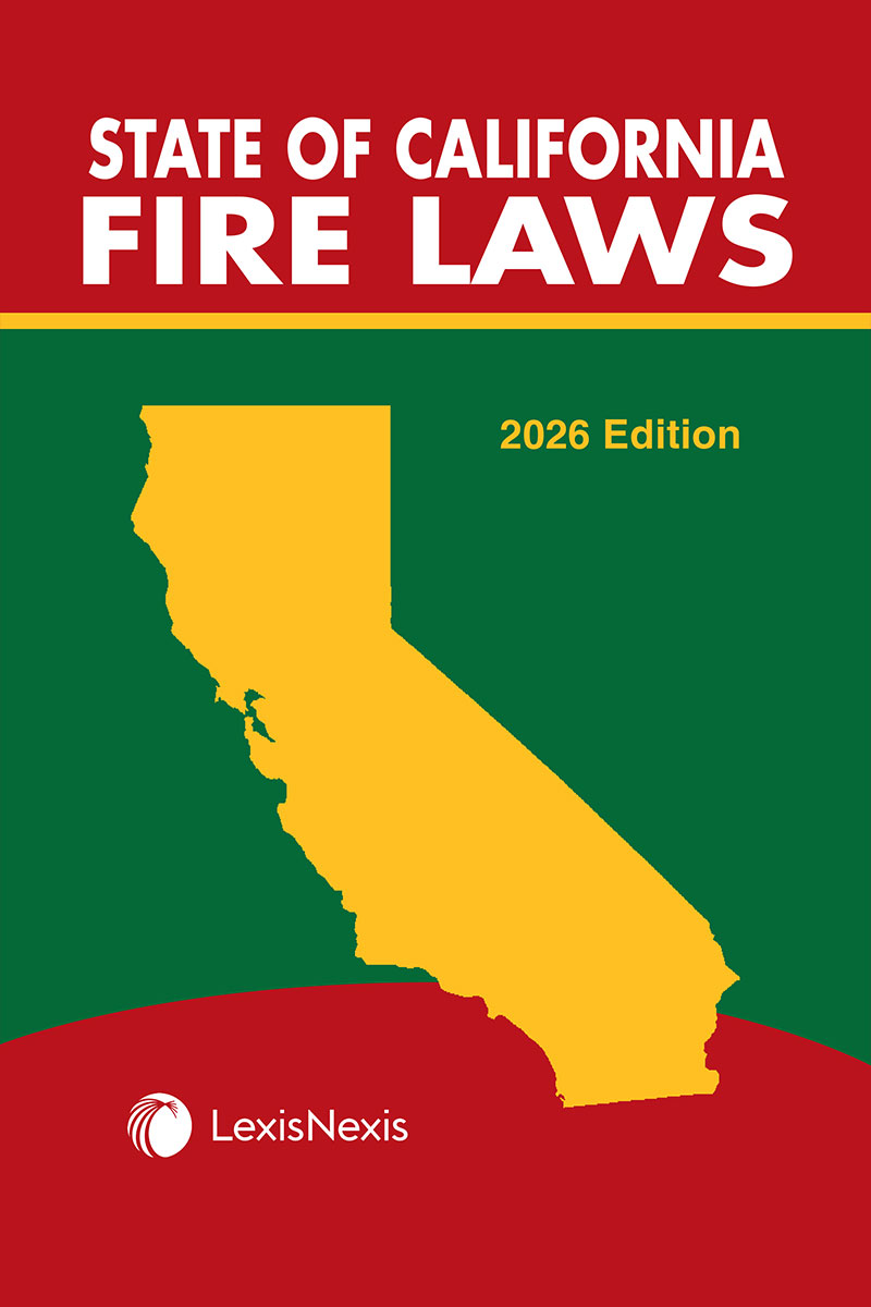 State of California Fire Laws book cover