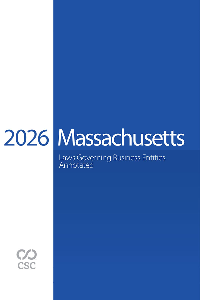 CSC Massachusetts Laws Governing Business Entities Annotated