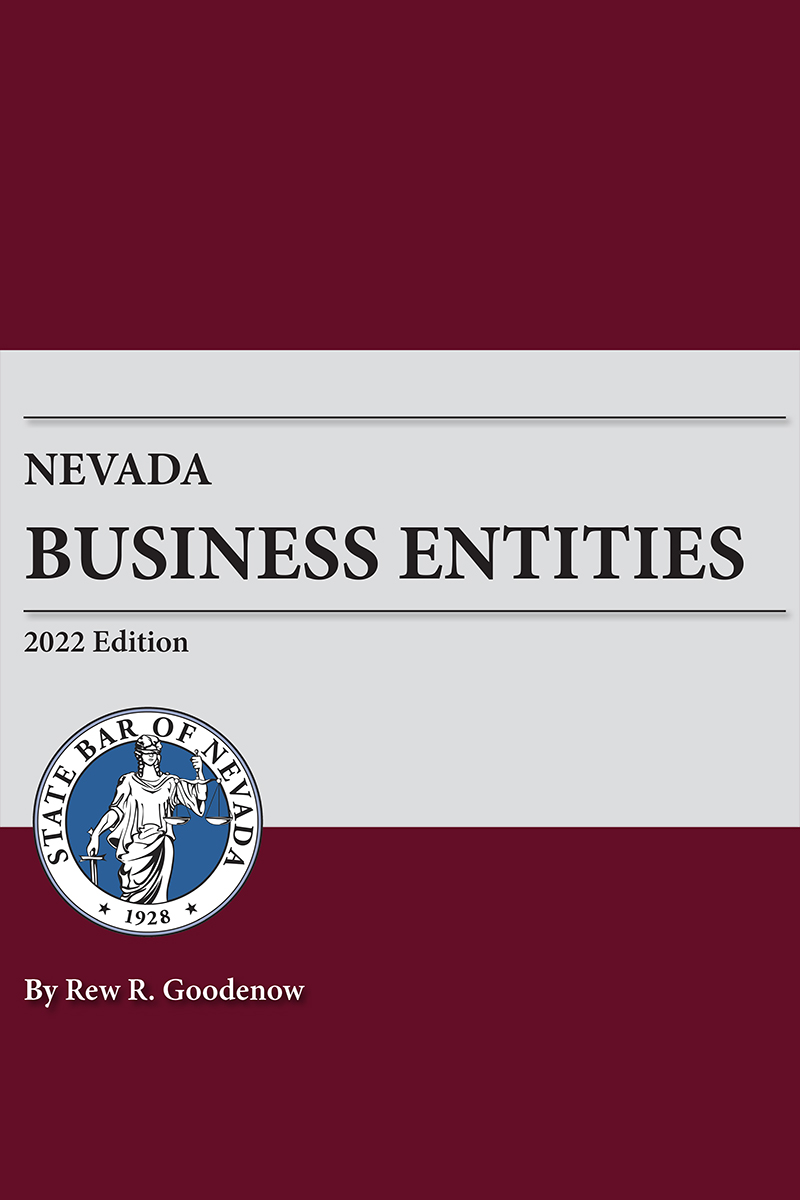 Nevada Business Entities book cover