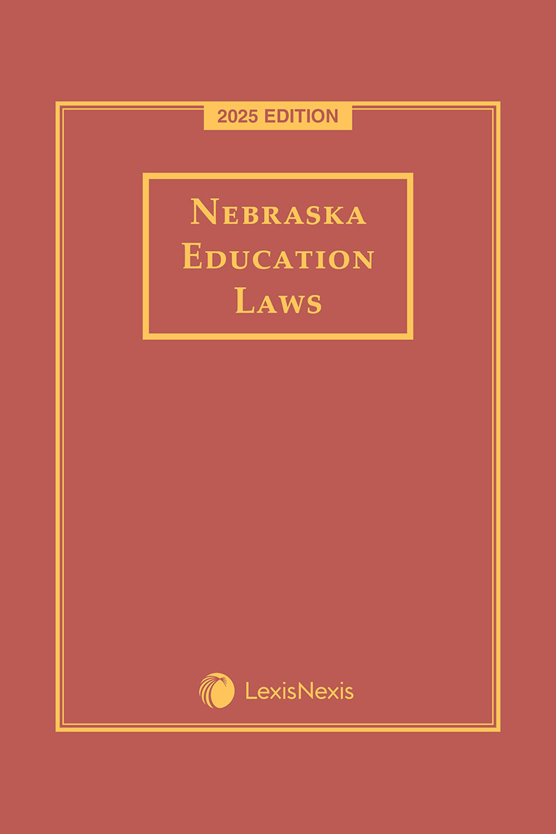 Nebraska Education Laws book cover