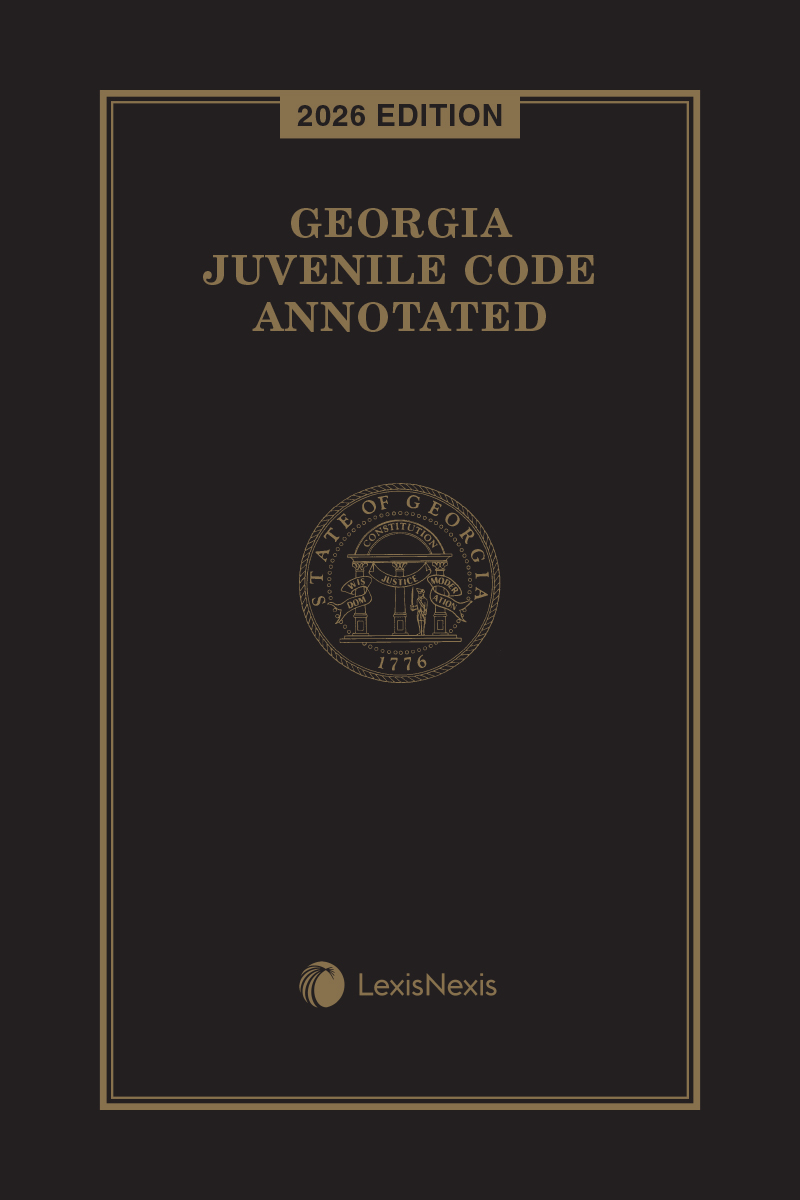 Georgia Juvenile Code Annotated book cover