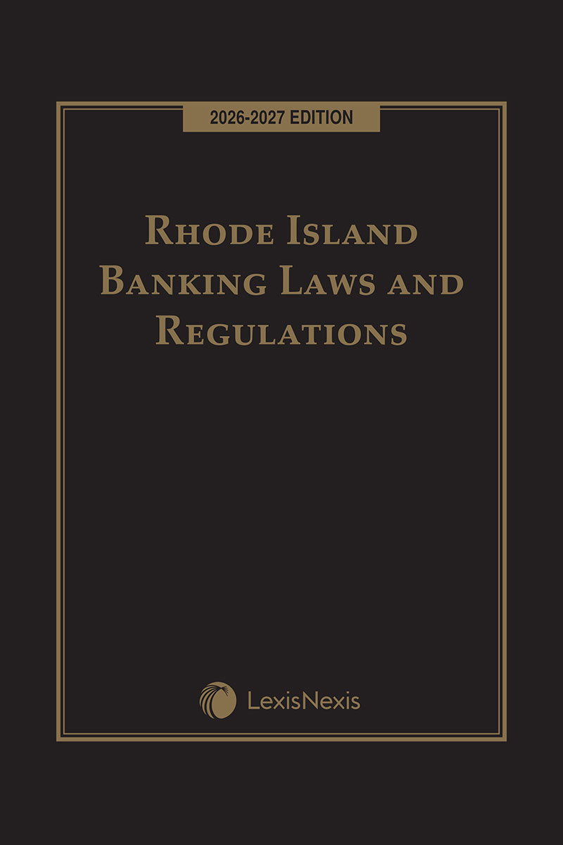 Rhode Island Banking Laws and Regulations book cover
