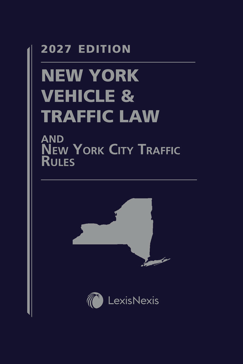 New York Vehicle and Traffic Law book cover