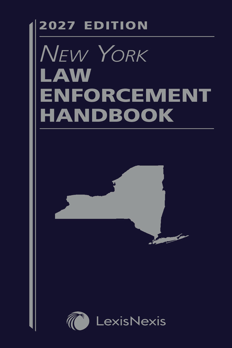 New York Law Enforcement Handbook book cover