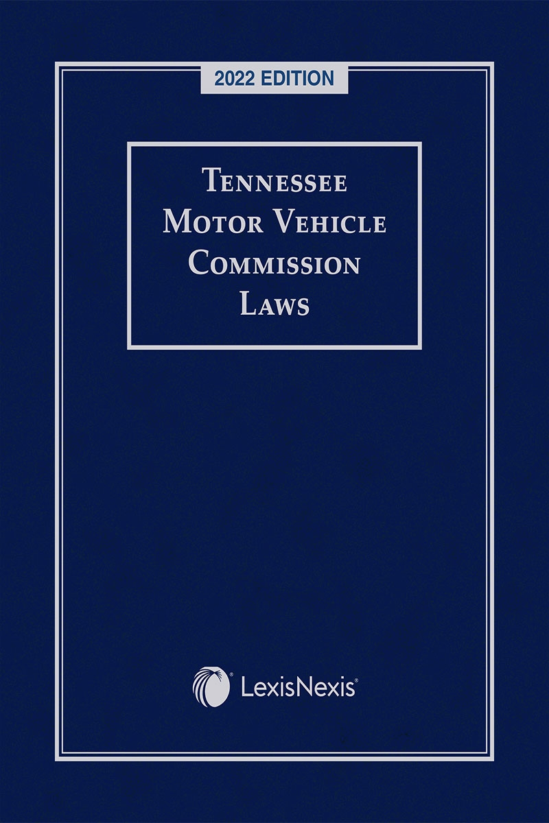 Tennessee Motor Vehicle Commission Laws