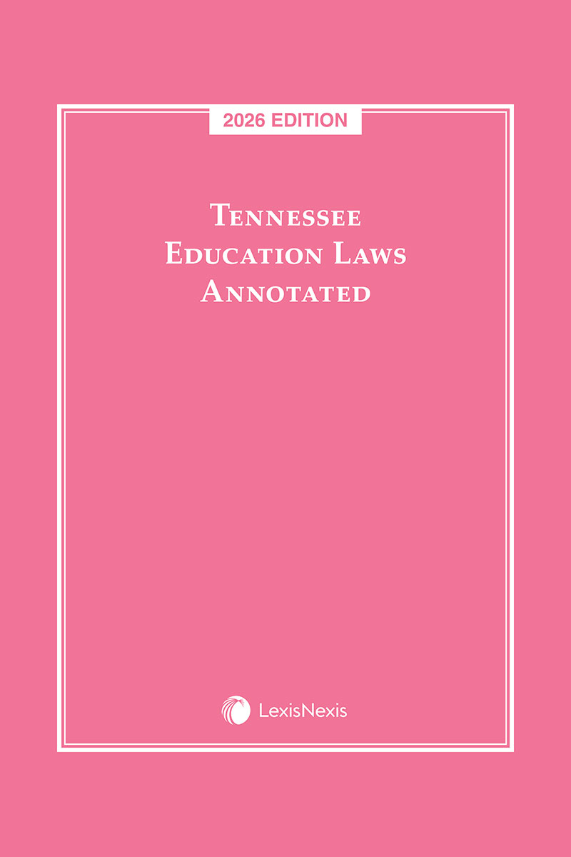 Tennessee Education Laws Annotated book cover