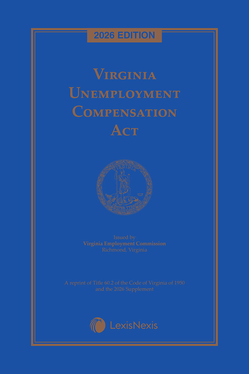 Virginia Unemployment Compensation Act book cover
