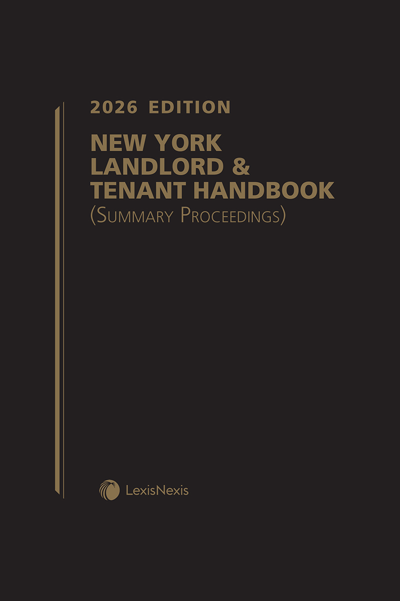 New York Landlord & Tenant Handbook (Summary Proceedings) book cover