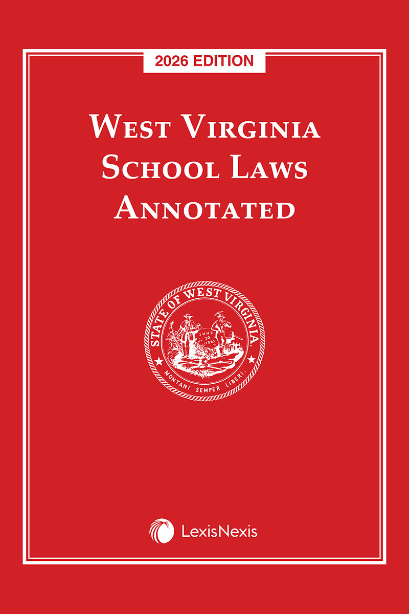 West Virginia School Laws Annotated book cover