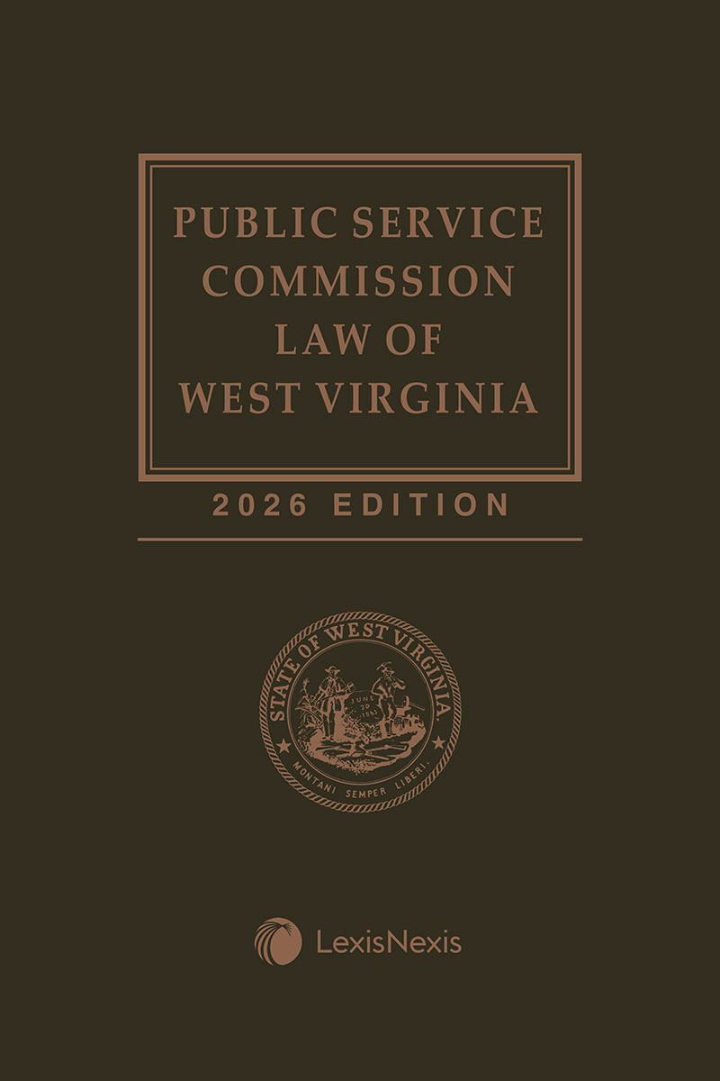 Public Service Commission Law of West Virginia book cover
