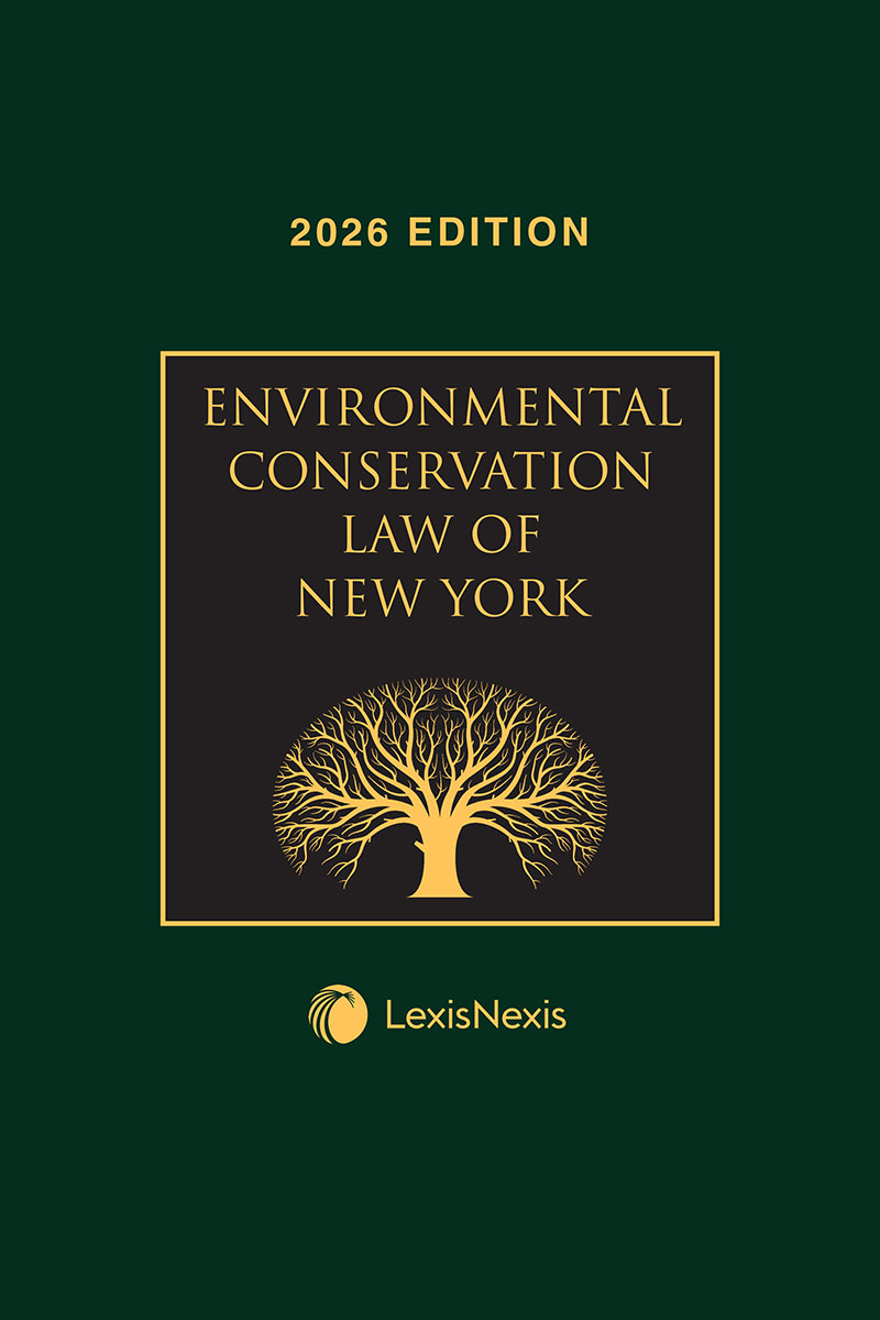 Environmental Conservation Law of New York book cover