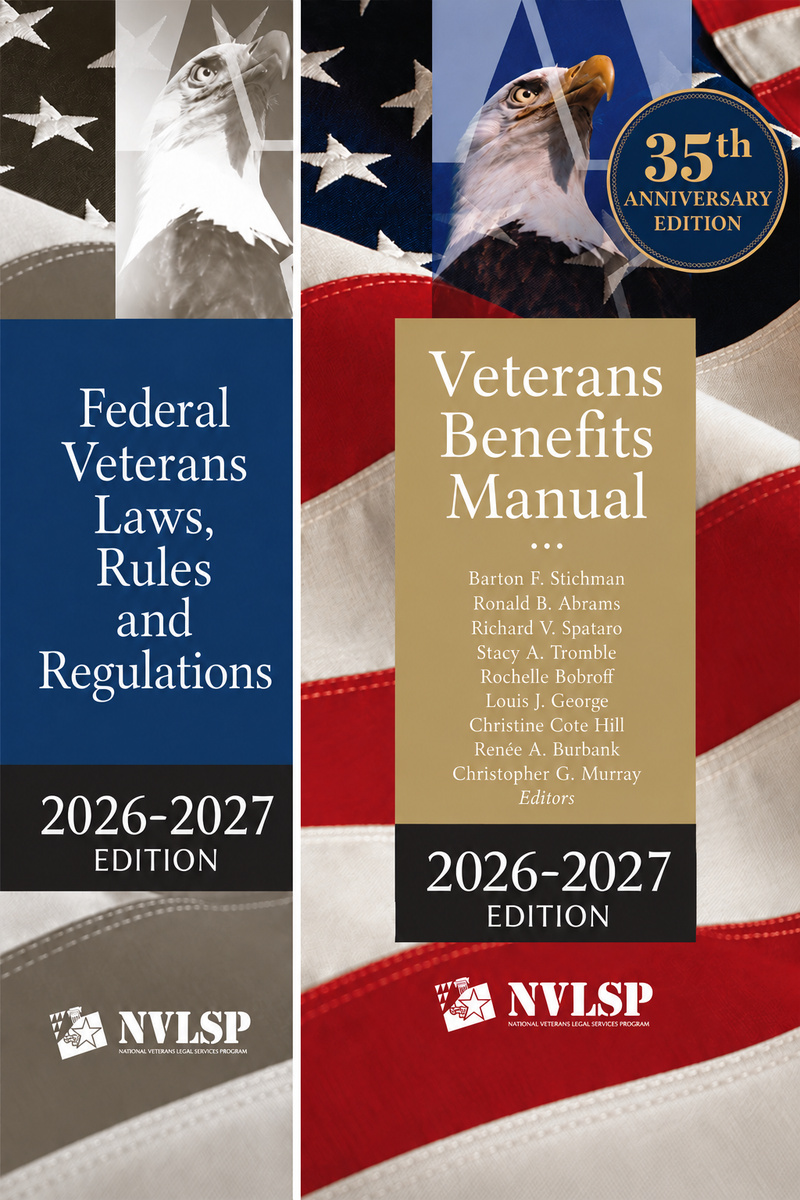 Veterans Benefits Manual and Federal Veterans Laws, Rules and Regulations (Bundle) book cover