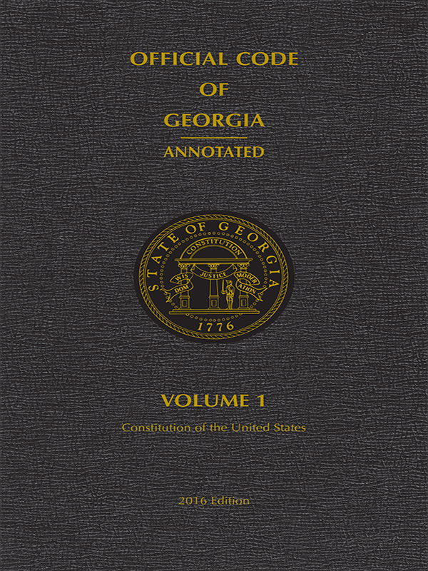 Official Code of Georgia Annotated