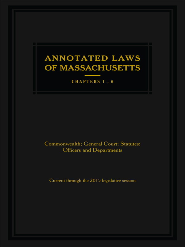 ALM - Annotated Laws of Massachusetts (Full Set)