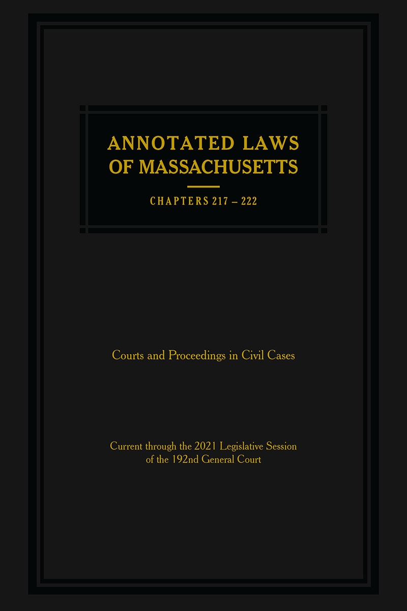 ALM Mini-Set - Ch. 223-229: Court and Proceedings in Civil Cases