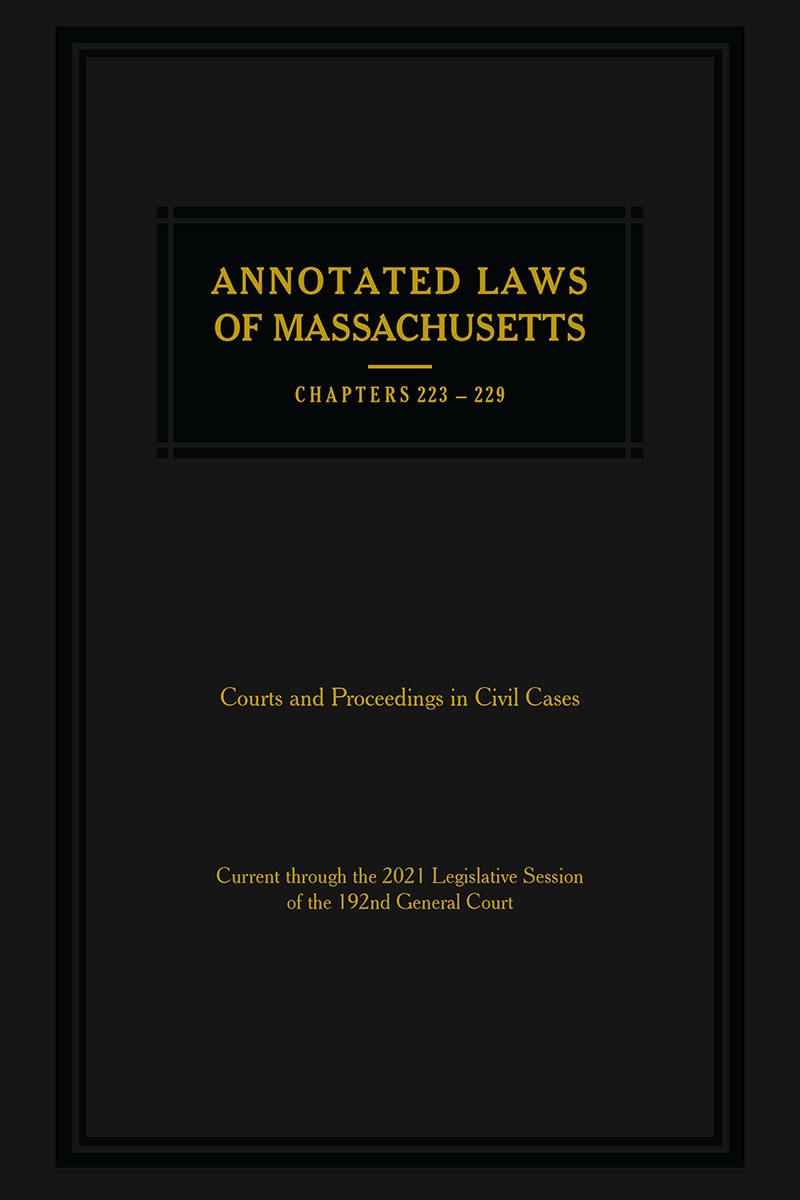 ALM Mini-Set - Ch. 250-257: Certain Writs & Proceedings in Special Cases
