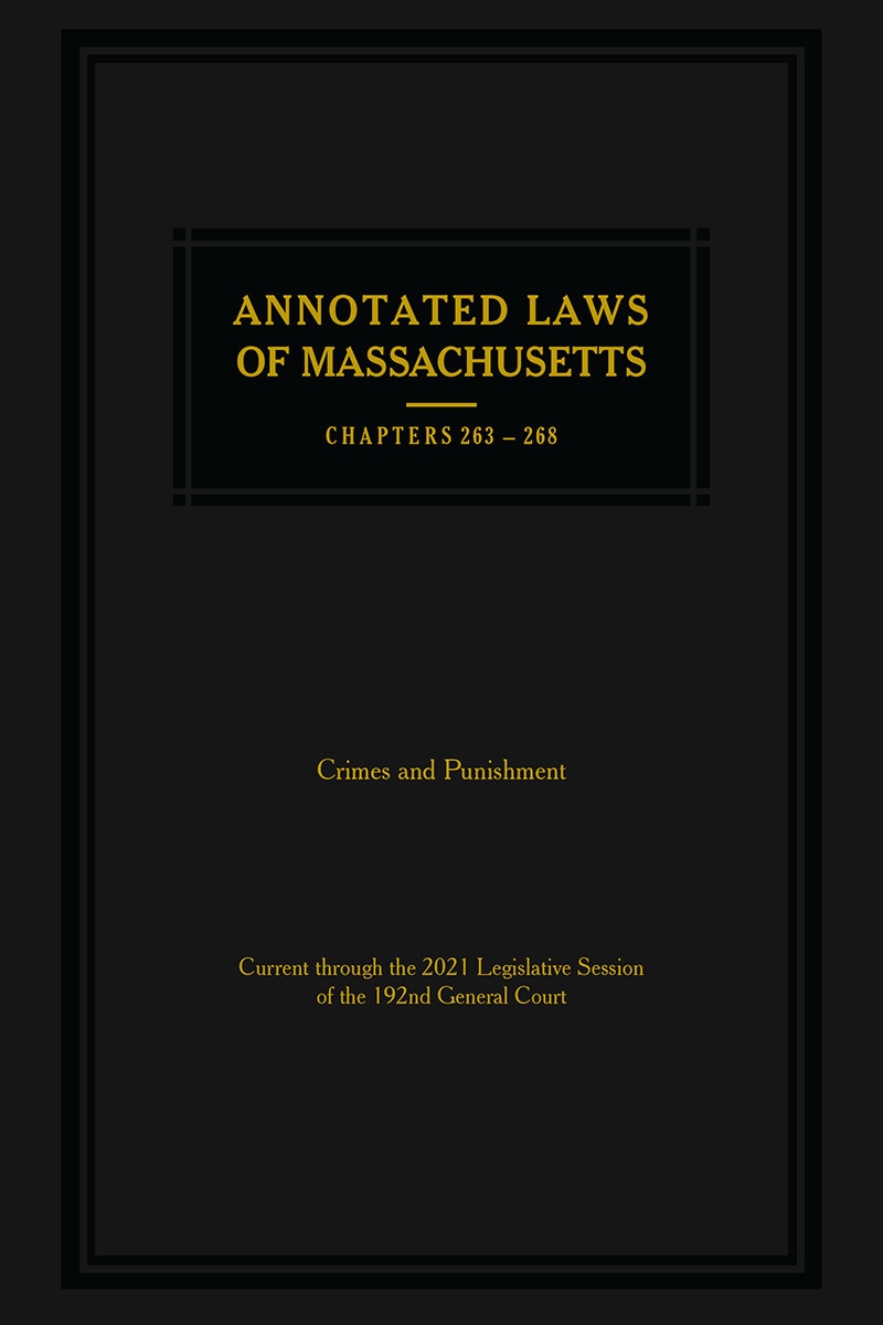 ALM Mini-Set - Ch. 263-268: Crimes & Punishment