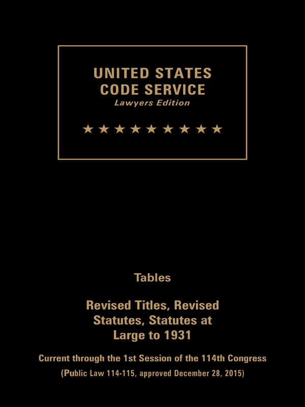 USCS Tables Set