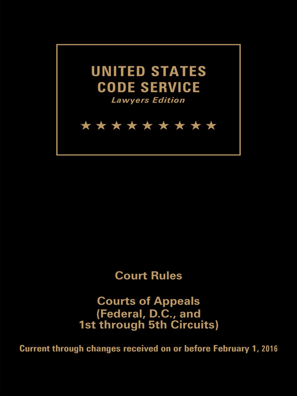 USCS Court Rules Set