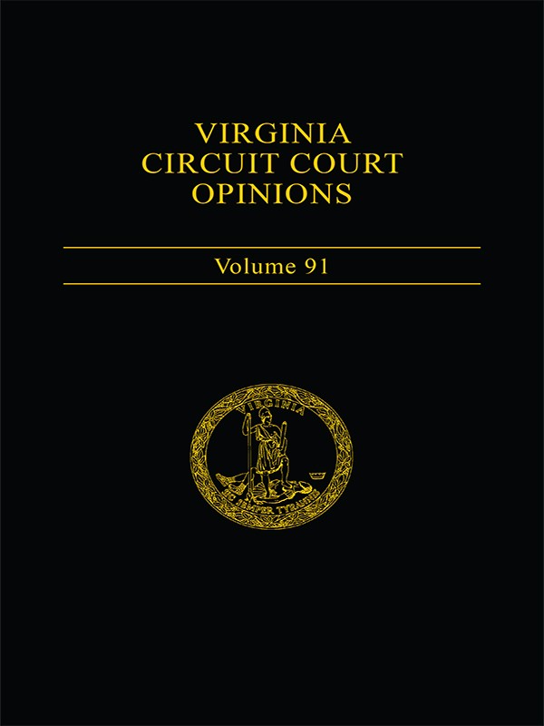 Virginia Circuit Court Opinions