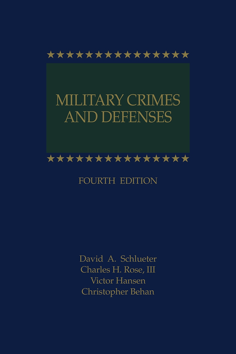 Military Crimes and Defenses