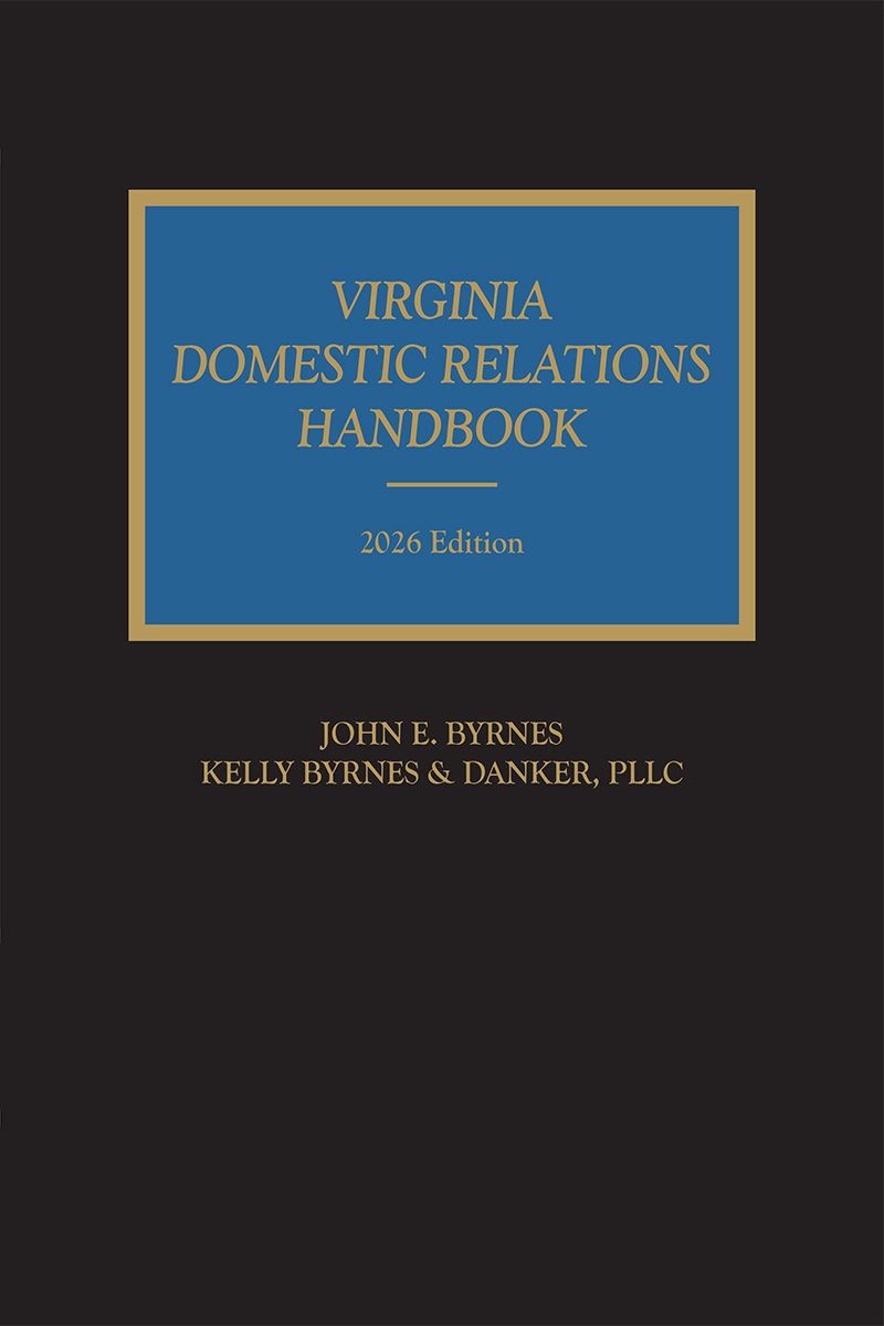 Virginia Domestic Relations Handbook book cover